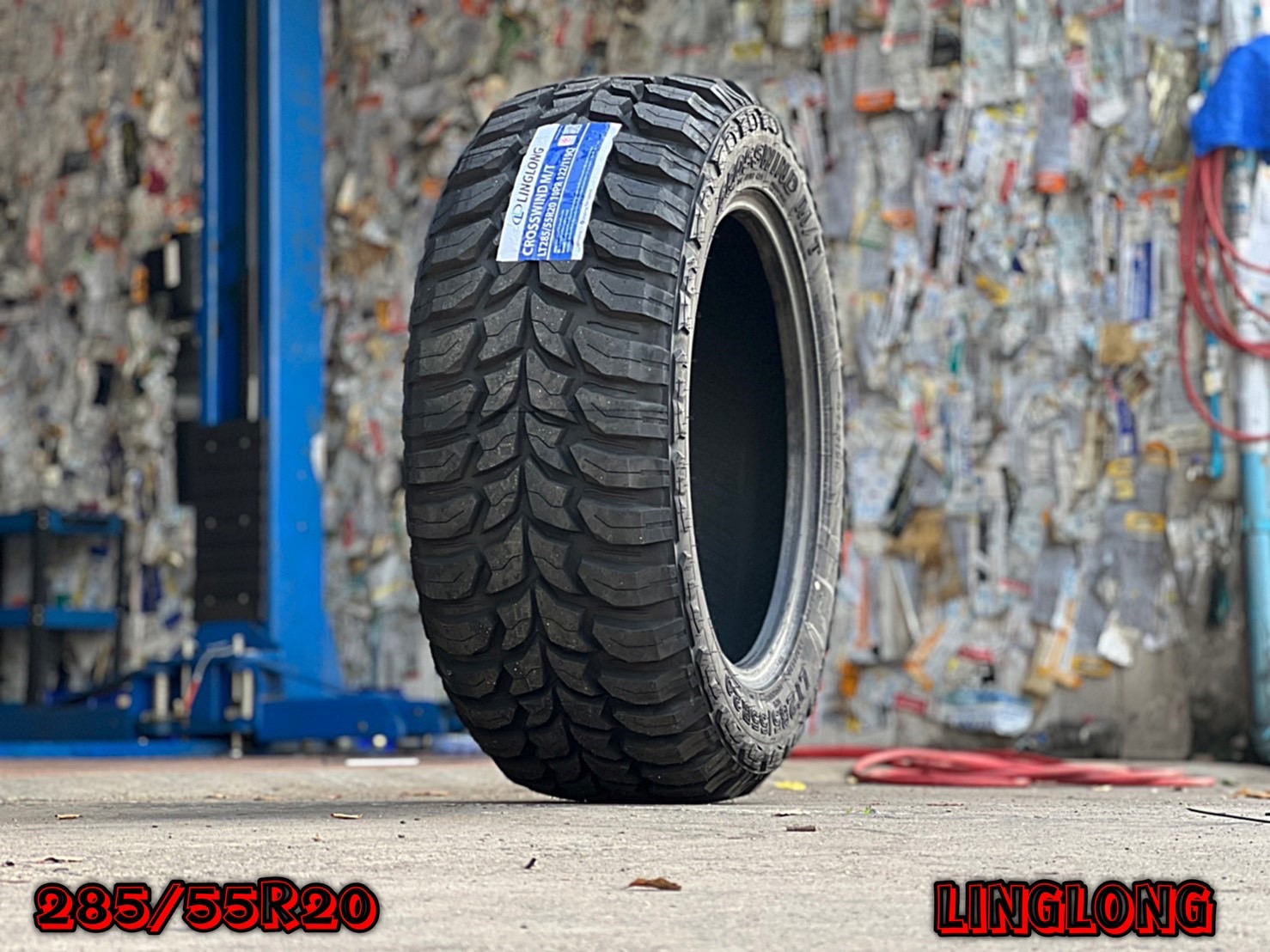 ชุดละ 45900-49900 ปกติ 75000 ขอบ20 ทรงเมกา ล้อคู่ยาง LINGLONG CROSSWIND 285/55-20