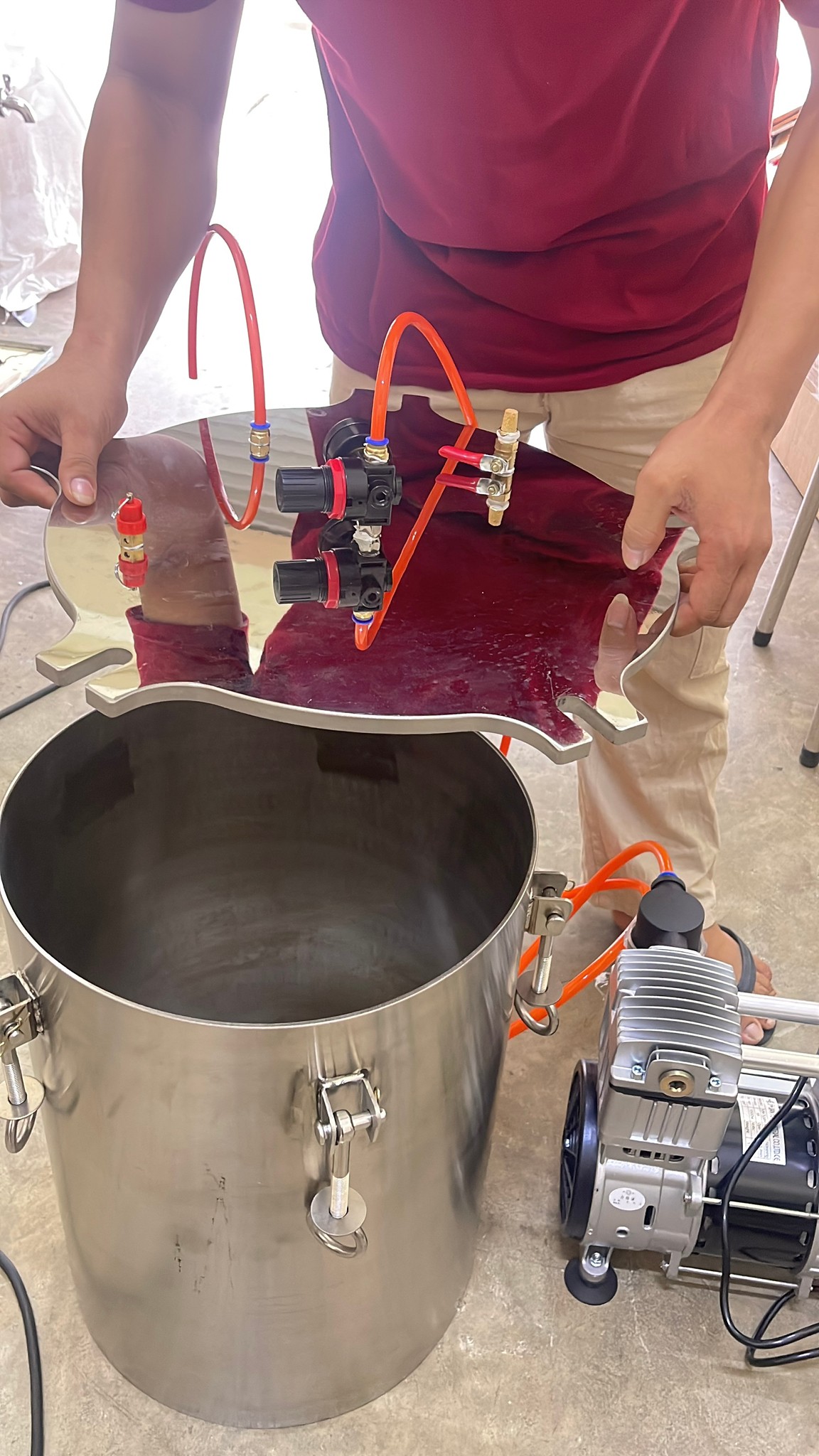 ถังไล่ฟองอากาศ KS01 Vacuum Tank/Pressure Tank