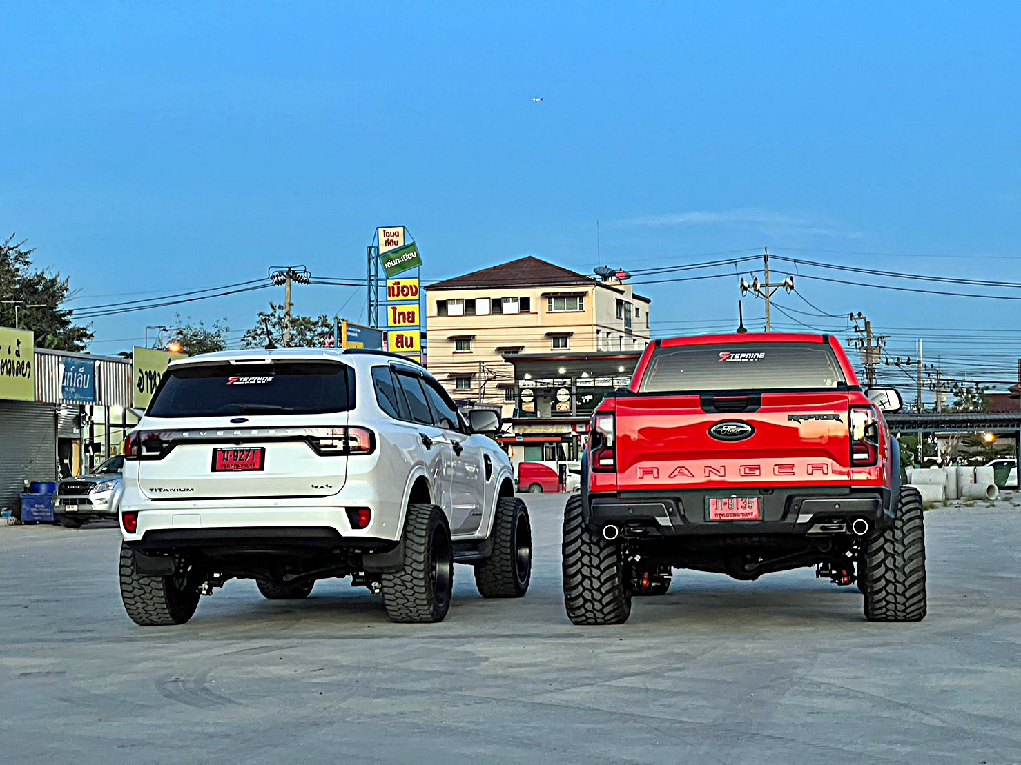 FORD EVEREST NEXTGEN ล้อแท้ HOSTILE H120 ขอบ22 ที่ STEP9