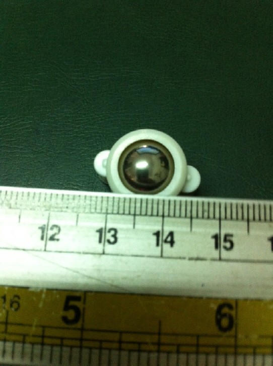 ล้ออิสระขนาด 10 มม.สำหรับหุ่นยนต์ขนาดเล็ก