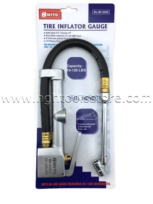 เกย์วัดลม พร้อมหัวเติมลม รุ่น MI-5060 ยี่ห้อ MITO