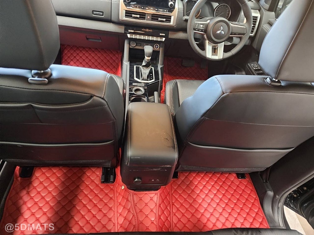 พรมปูพื้นรถยนต์ 6D ALL NEW TRITON 4D 2023 พรม6D ไตรตัน 4ประตู ลายสตาร์ หนาพิเศษ เข้ารูป เต็มคัน