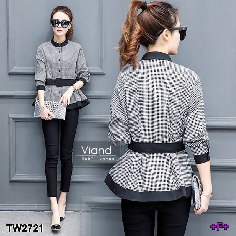 เซทเสื้อกับกางเกงสุดเก๋