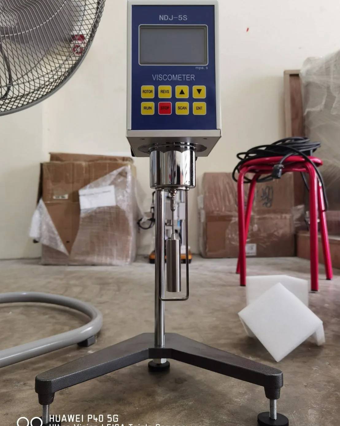 🌈12210 NDJ-5S เครื่องวัดความหนืด ของเหลวแบบดิจิตอล