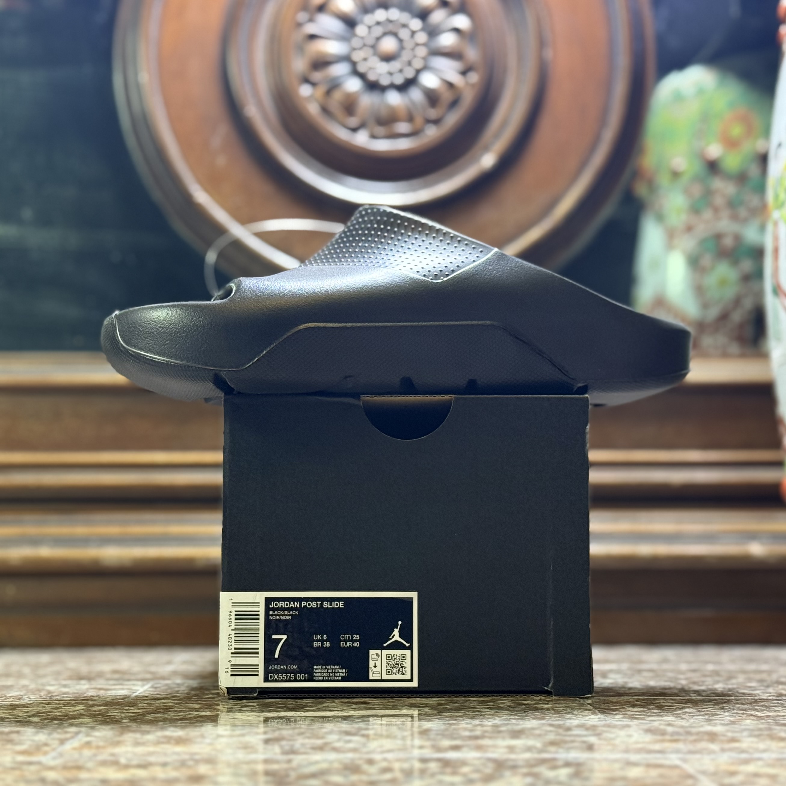 รองเท้า Nike Air Jordan Post Slide ‘TripleBlack’ (M7US)