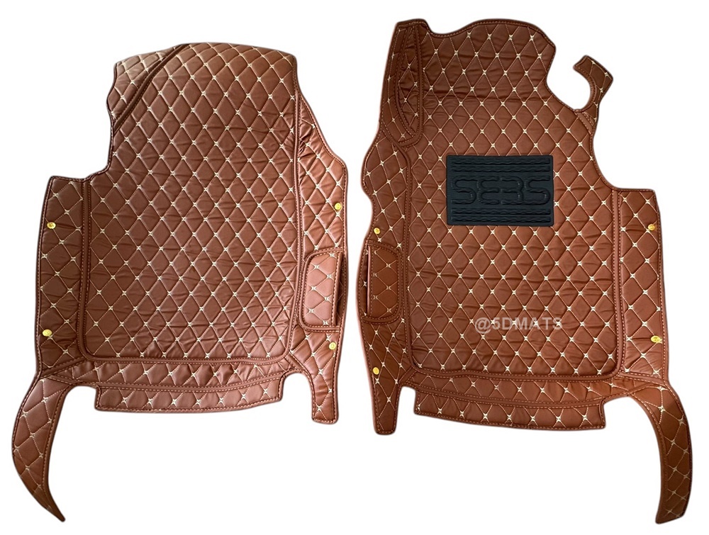 พรมปูพื้นรถยนต์ 6D NISSAN CEFIRO A33 พรม6D นิสสัน เซฟิโร่ สีน้ำตาลอ่อน เข้ารูป เต็มคัน 3ชิ้น