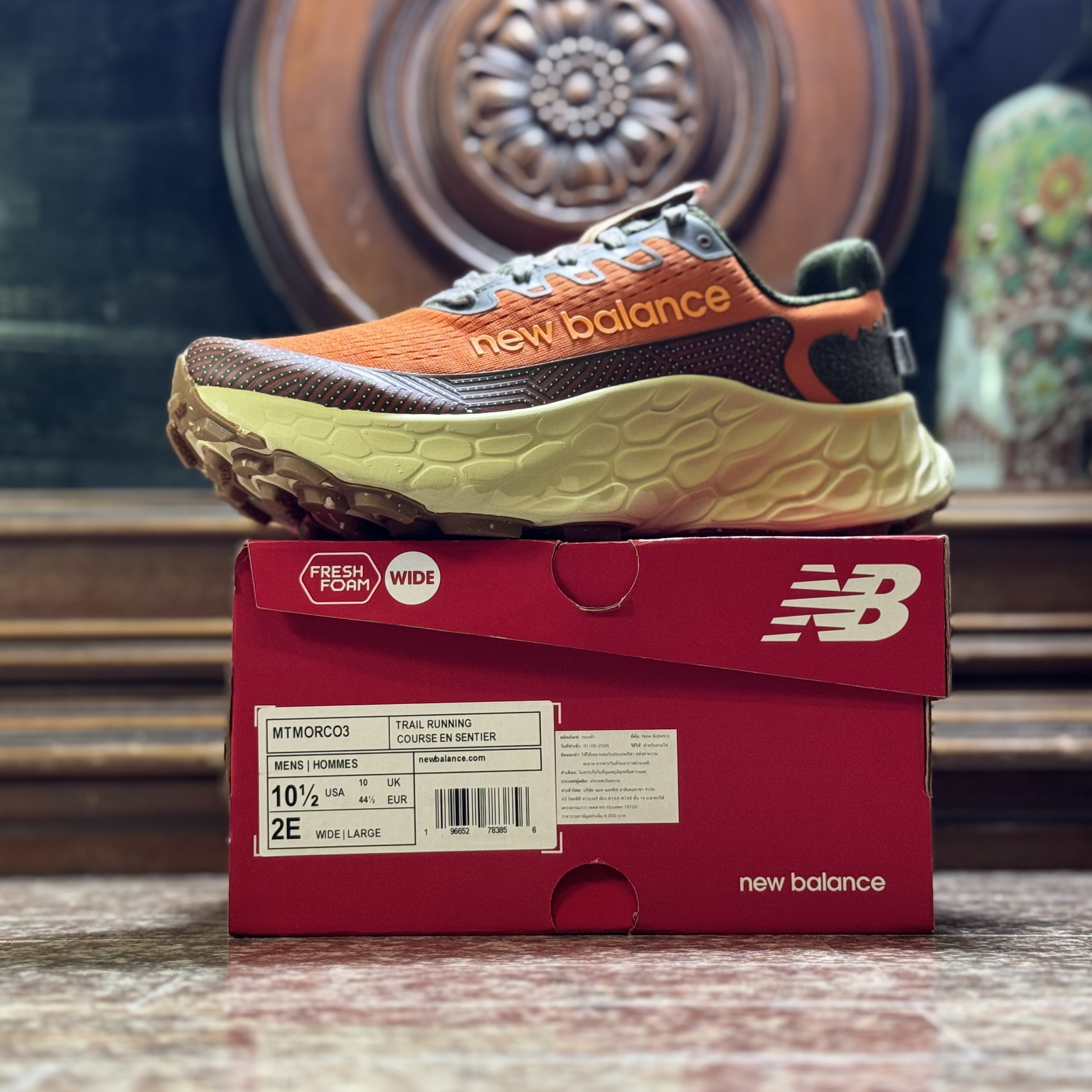 รองเท้าวิ่งเทรล New Balance Fresh Foam More Trail V3 2E (M9/9.5US)