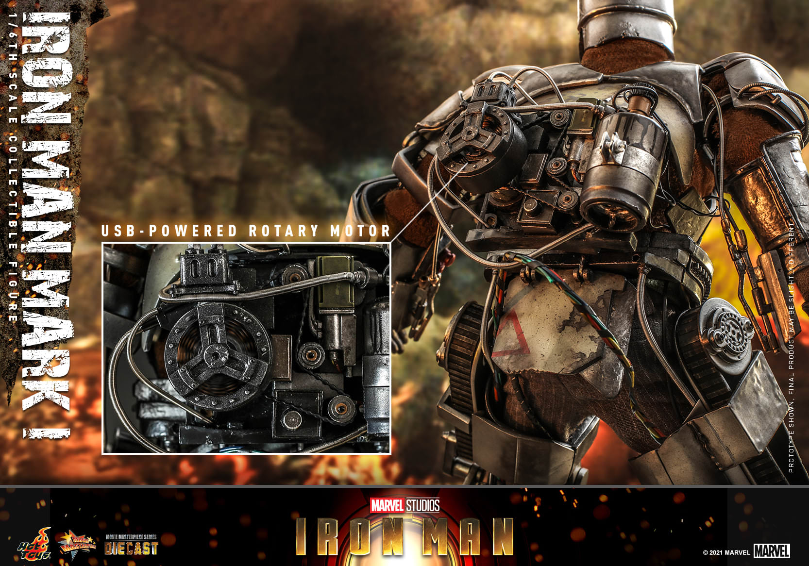 HOT TOYS MMS 605 D40 IRON MAN MARK I