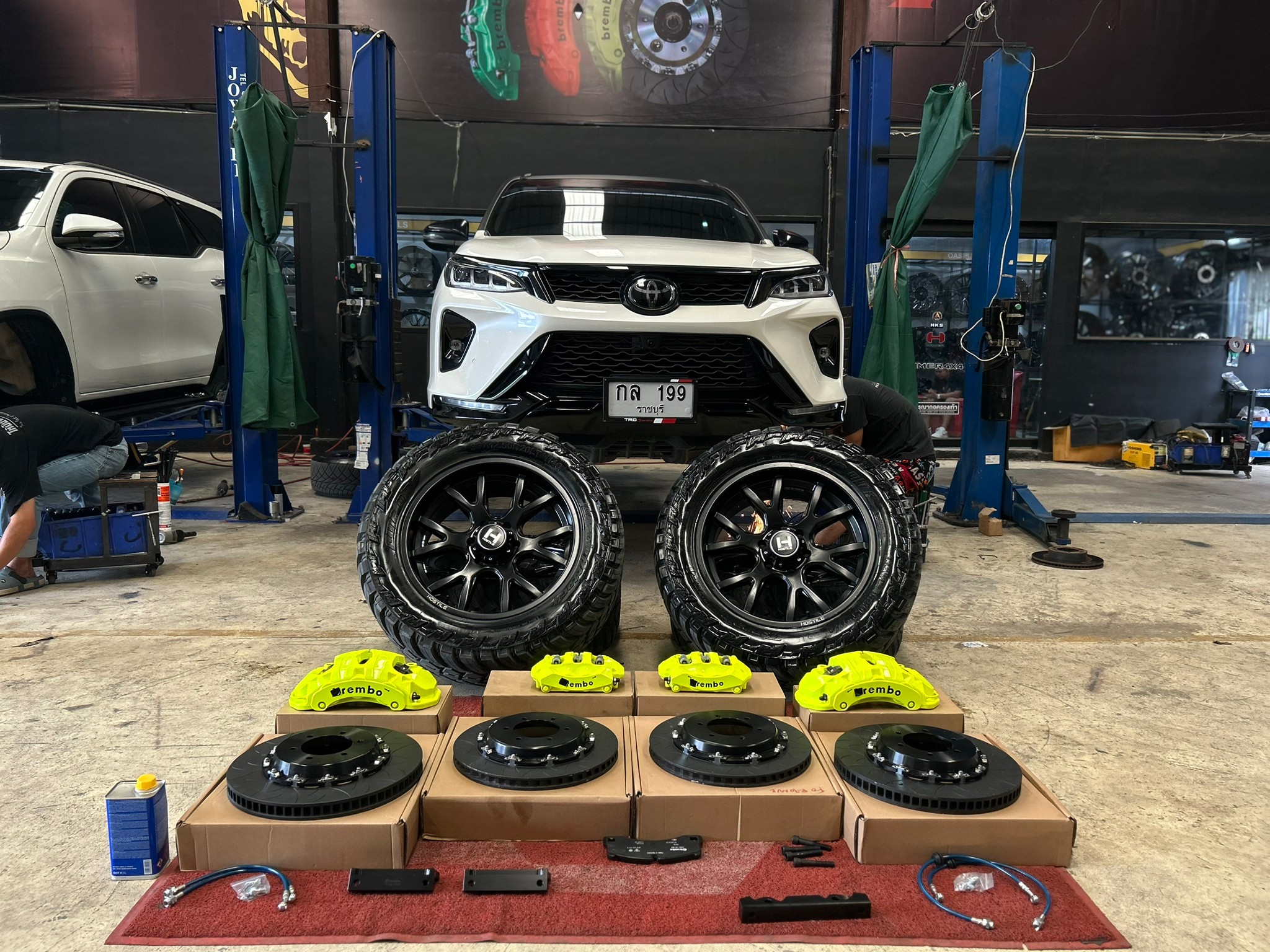 เบรค panamera 20z ใส่ FORTUNER