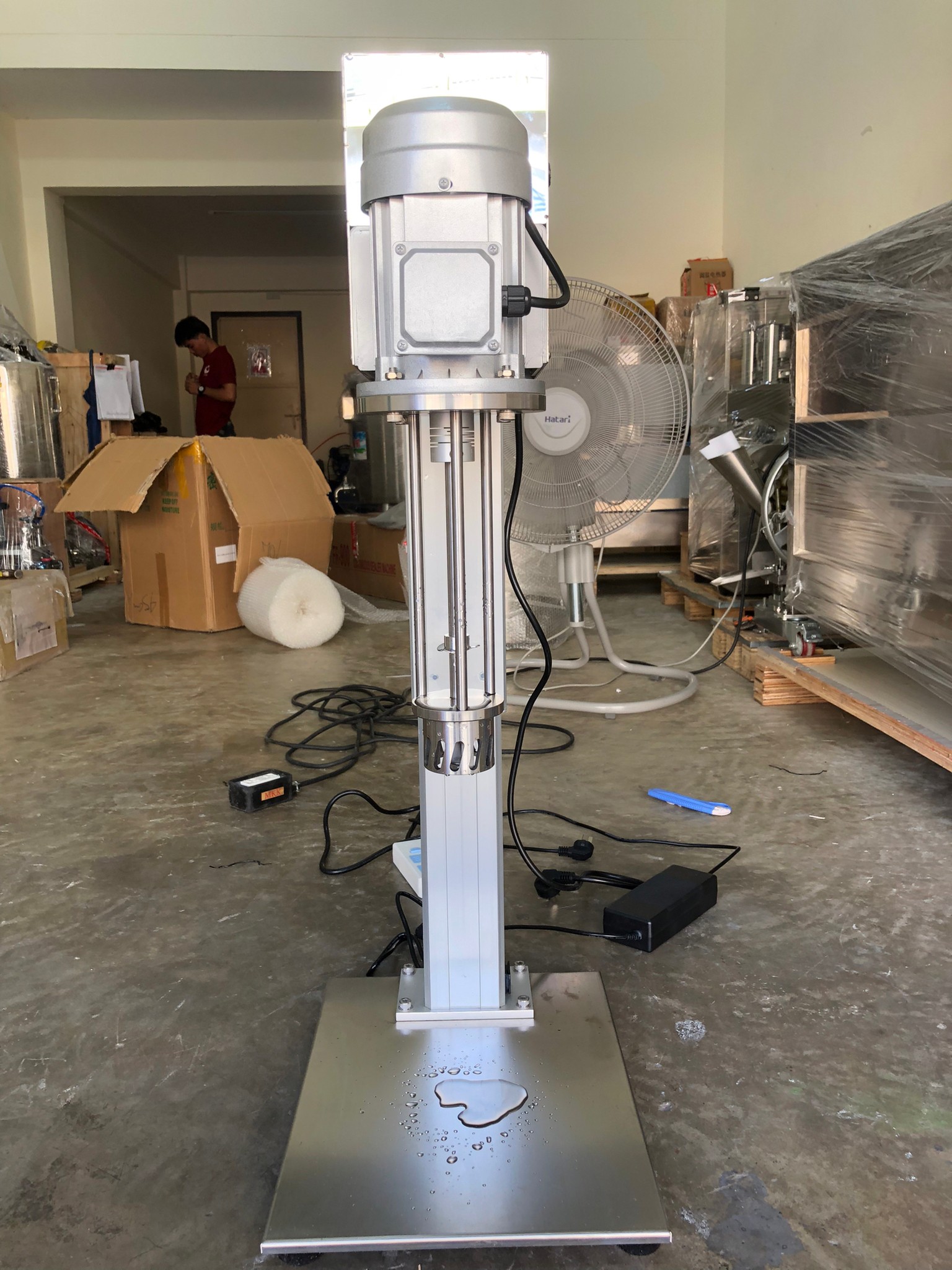 17216 เครื่องปั่น homogenizer เครื่องปั่นโฮโมจีไนเซอร์ รุ่น HR-750DRH 10000rpm/min 10L