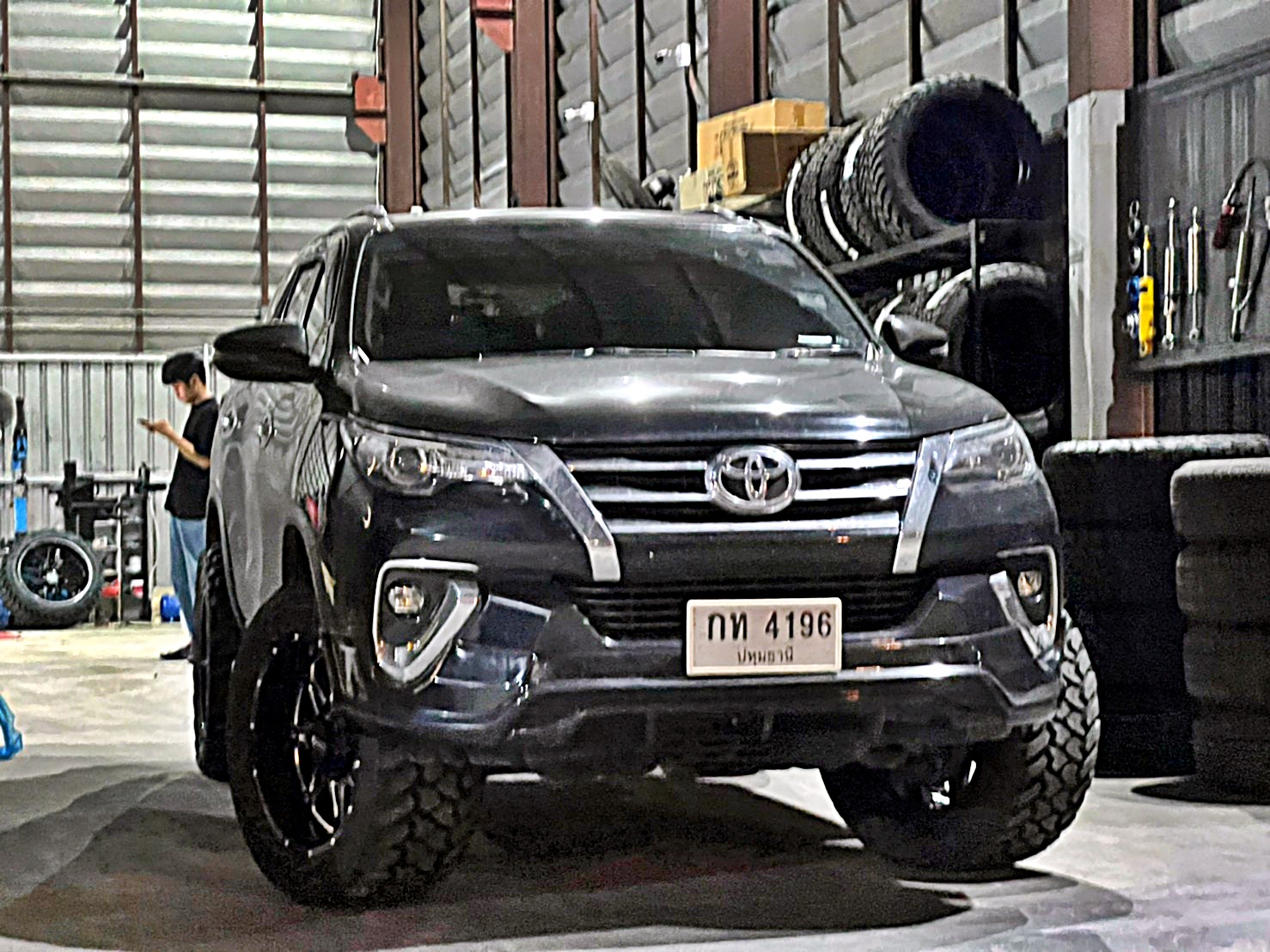 TOYOTA_FORTUNER_จองคิวมาจากปทุมธานี ทำทรงเมกาที่ STEP9