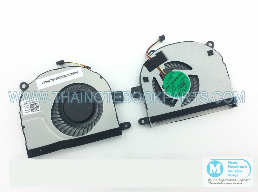 MT03032 พัดลมระบายความร้อนโน๊ตบุ๊ค DELL XPS 14Z L411Z L421X L411X Cooling Fan (สินค้าใหม่) (B) 1