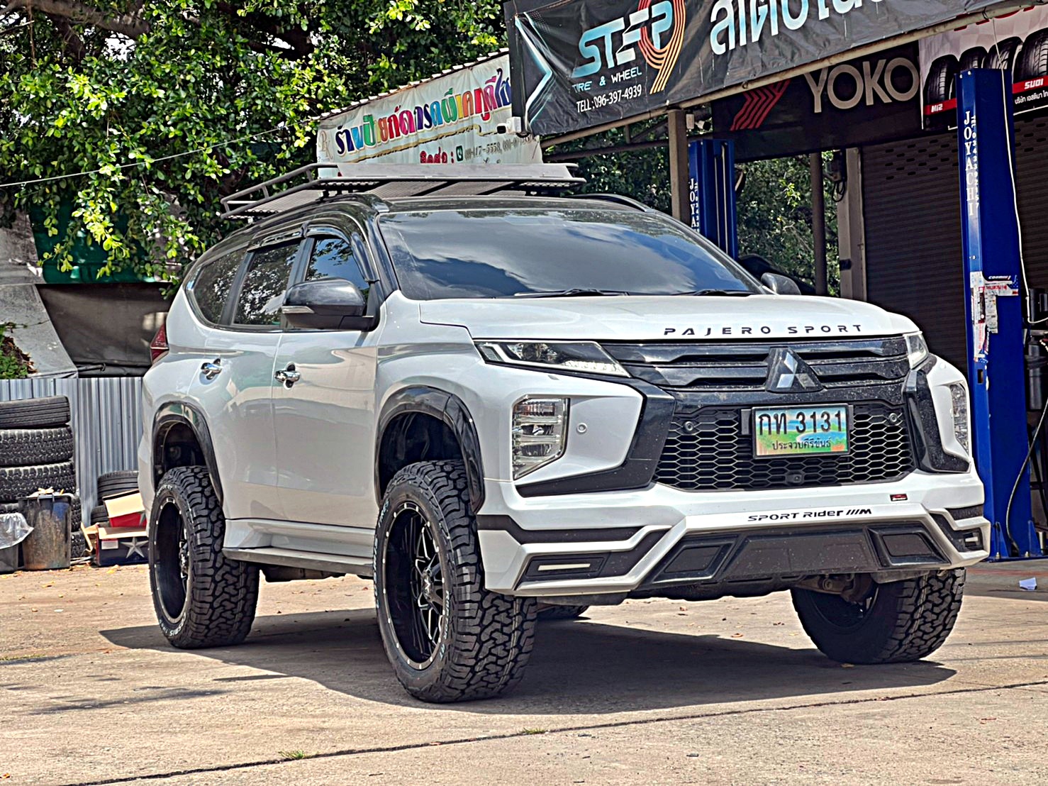 PAJERO_จองคิวจากประจวบ ทำทรงเมกาที่ STEP9