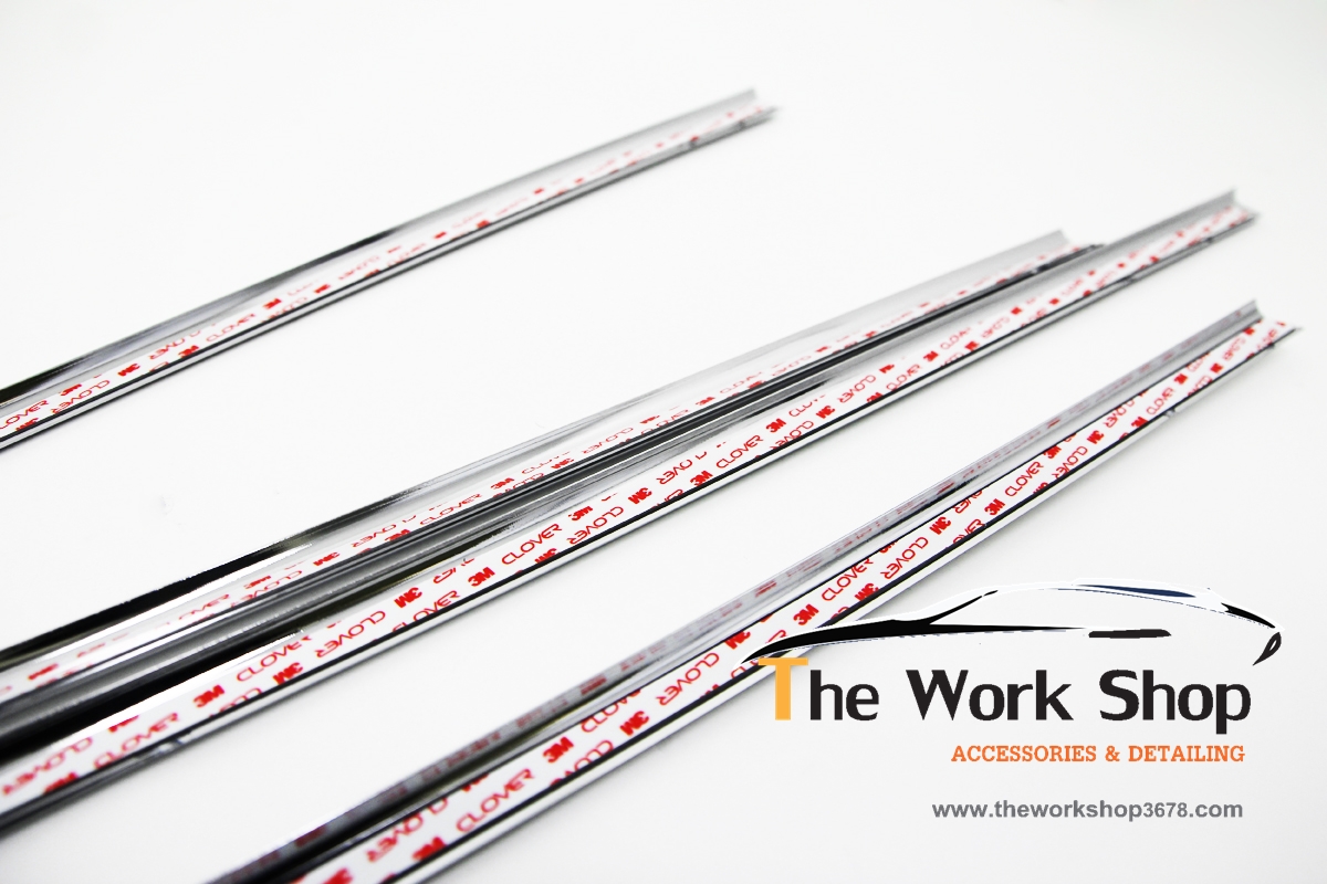 Window Accent for Actyon ( ชุดโครเมี่ยมแต่งขอบกระจกด้านล่าง )