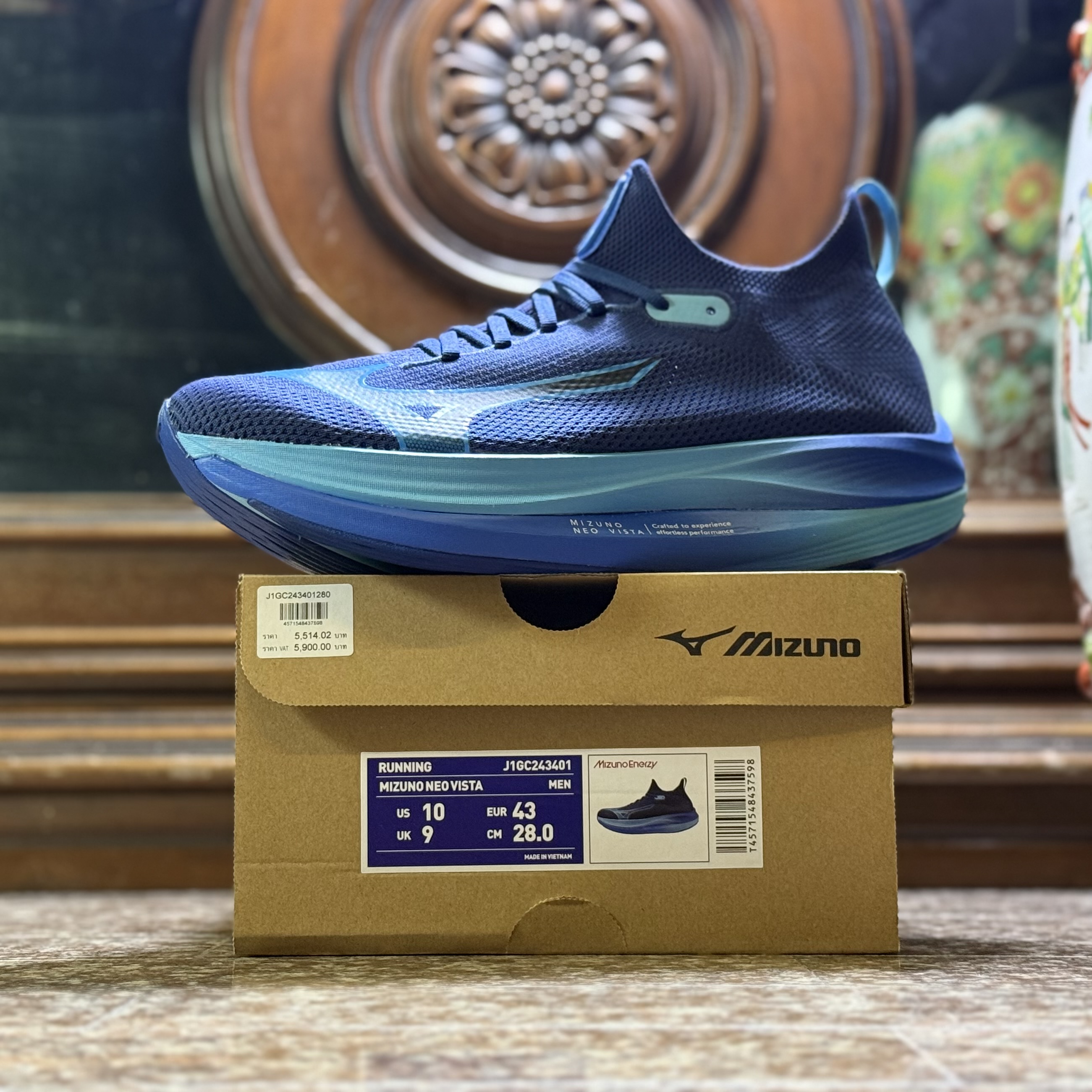 รองเท้าวิ่ง Mizuno Neo Vista ‘Estate Blue’ (M10US)