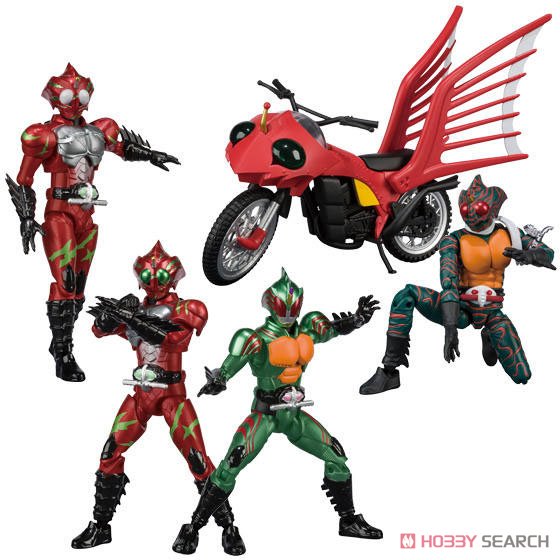 SHODO-X Kamen Rider 9 (Set of 10) (Shokugan)