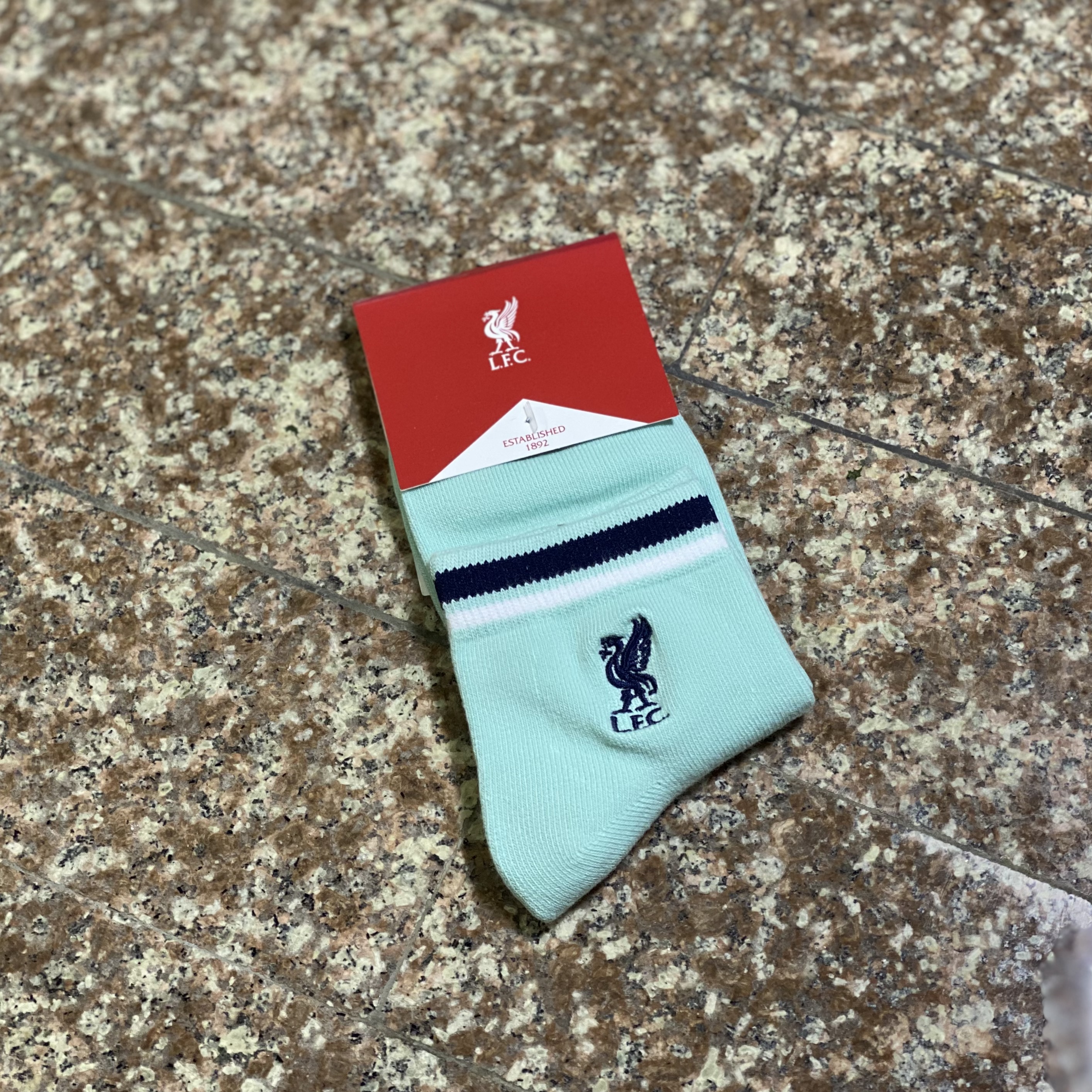 ถุงเท้า Liverpool FC Ankle Socks ‘Mint’