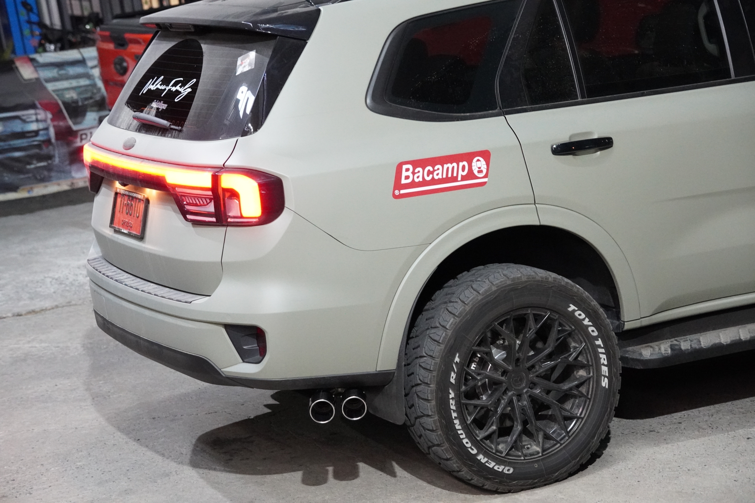 ท่อ HKS ปลายคู่ออกข้าง ใส่ EVERES NEXTGEN ที่ STEP9