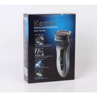 เครื่องโกนหนวด 2in1 Kemei 9001