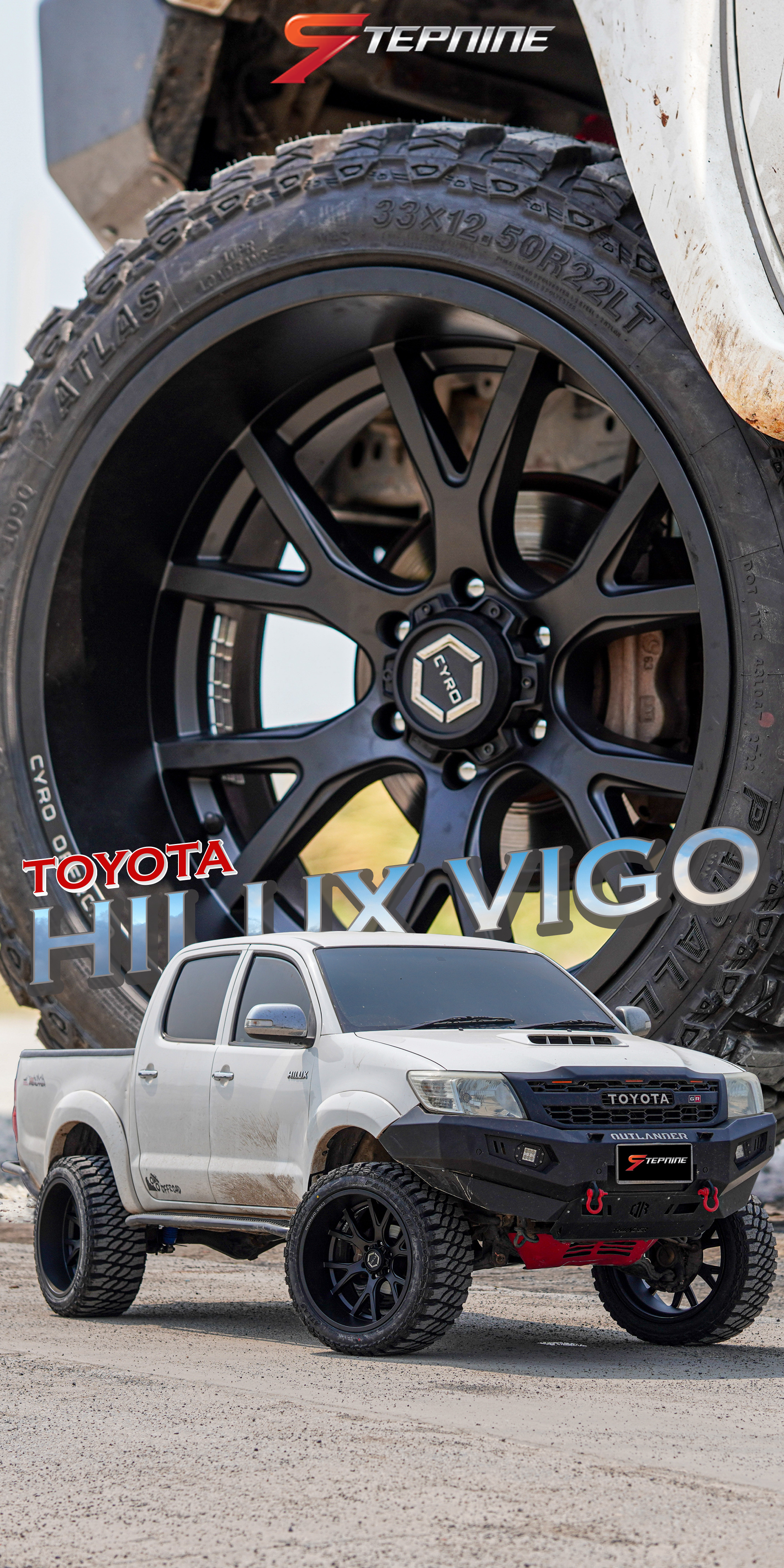 TOYOTA HILUX VIGO ทรงเมกา