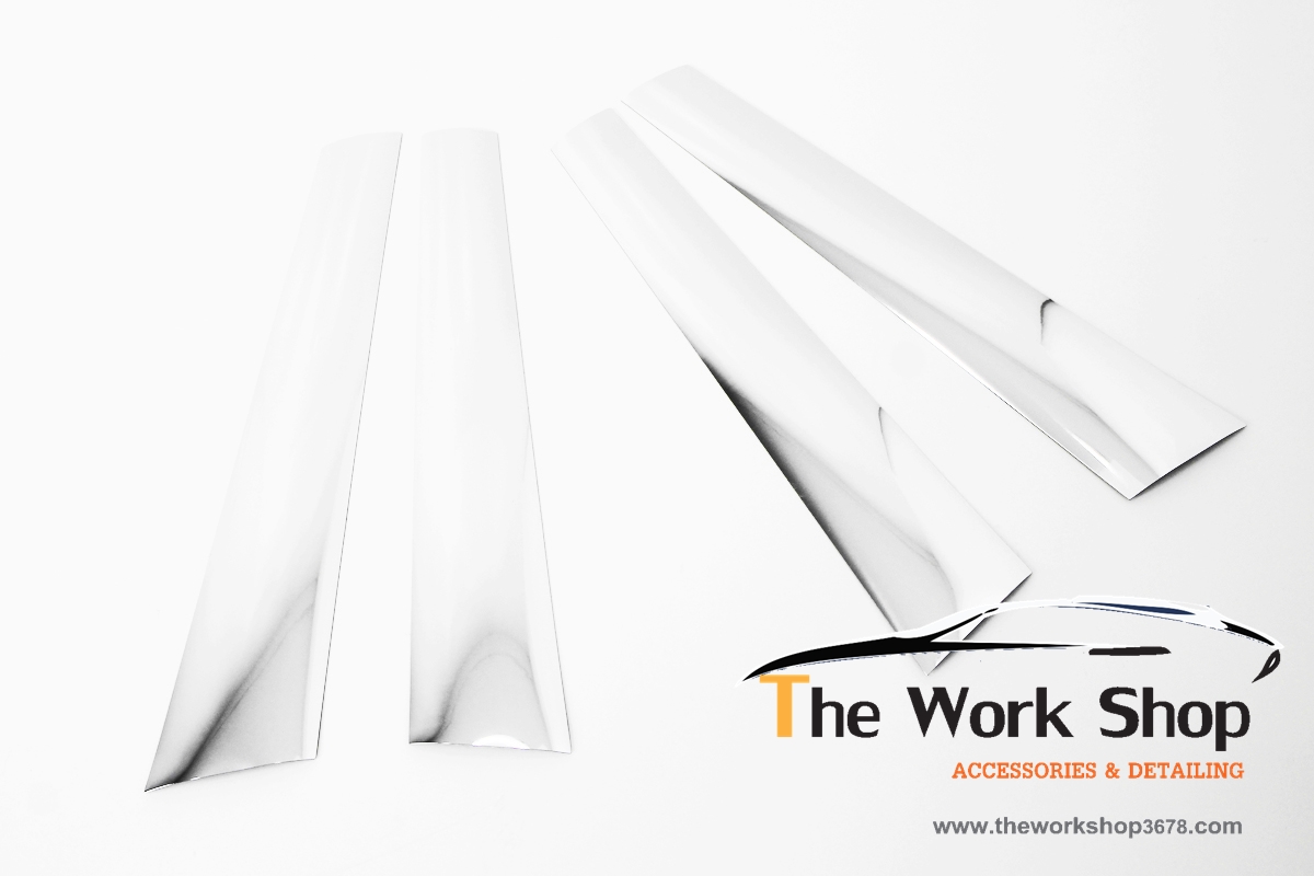 B Pillar Molding / PVC Pillar Molding for Korando ( ชุดโครเมี่ยมแต่งที่คั่นกระจก )