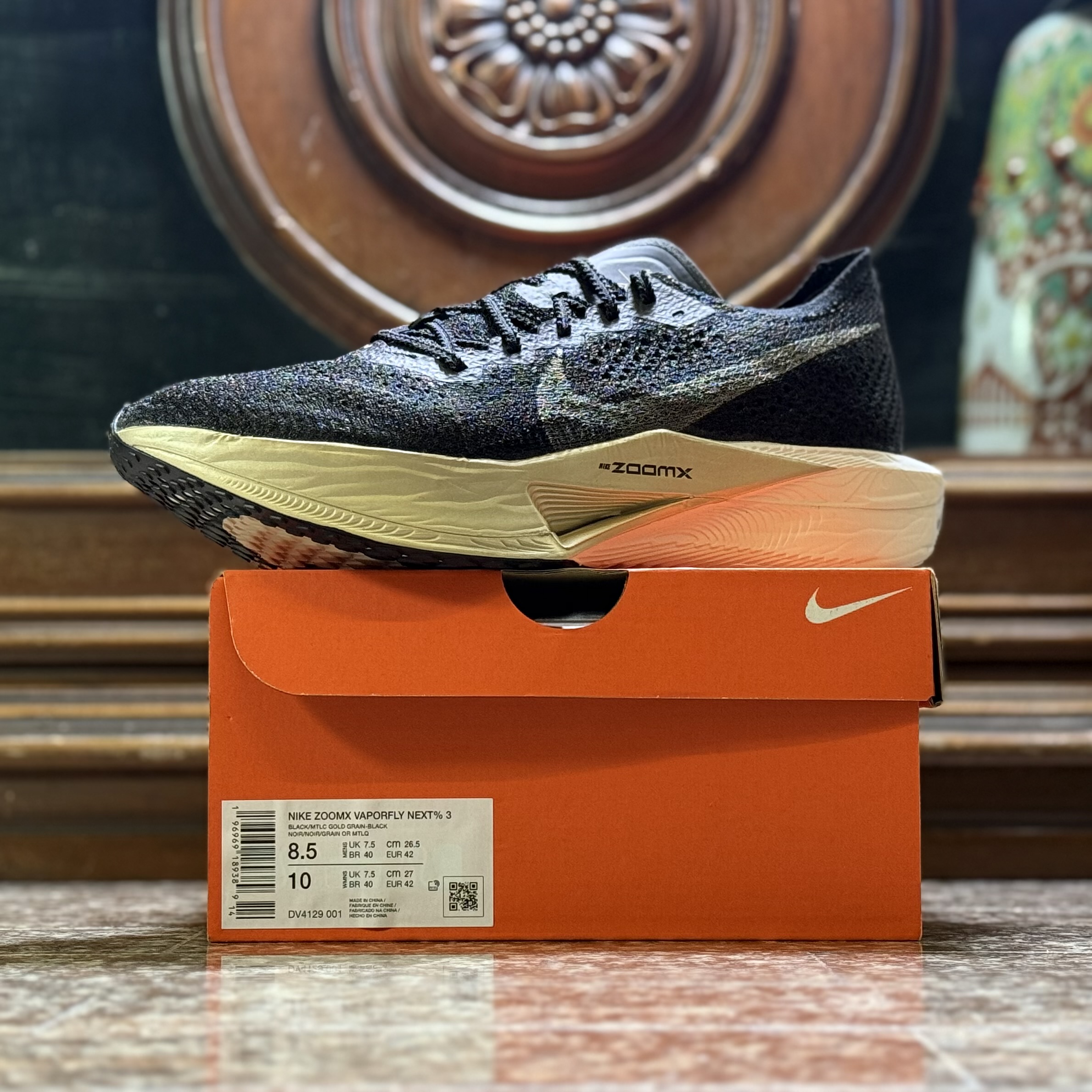 รองเท้าวิ่ง Nike ZoomX Vaporfly Next% 3 (M10/10.5US)