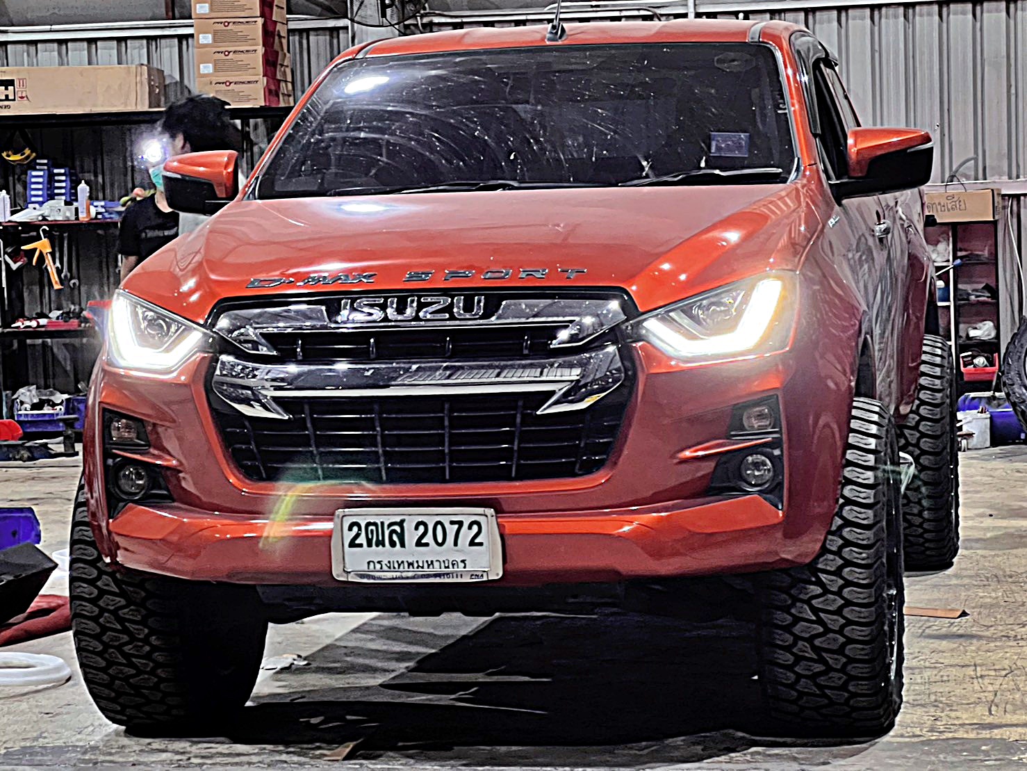 ISUZU D-MAX แต่งทรงเมกาที่ STEP9