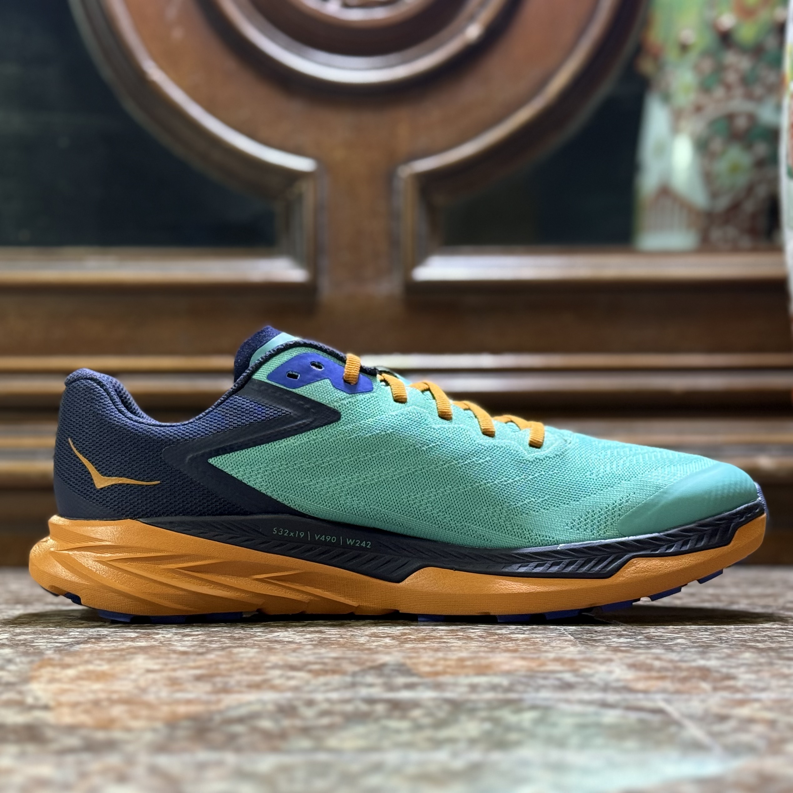 รองเท้าวิ่งเทรล HOKA Zinal ‘ATLANTIS’ (M11US)