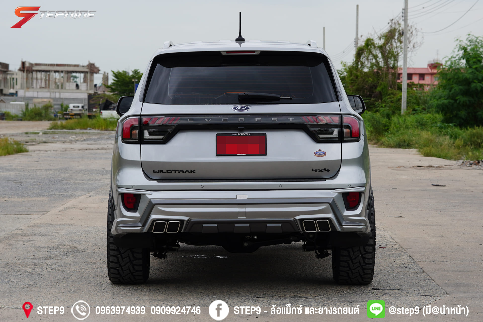 FORD EVEREST NEXT-GEN ป้ายแดงจากศูนย์ จัดทรงมาเฟีย ล้อแท้พร้อมยาง สเต็ปนี้ งบ 1 แสน มีทอน !