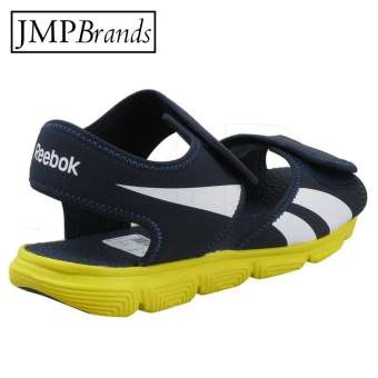 รองเท้าเด็กวัยรุ่น ผู้ชาย REEBOK (รีบอค) V70551 | WAVE GLIDER รองเท้าแตะ /สีกรมท่า-เหลือง