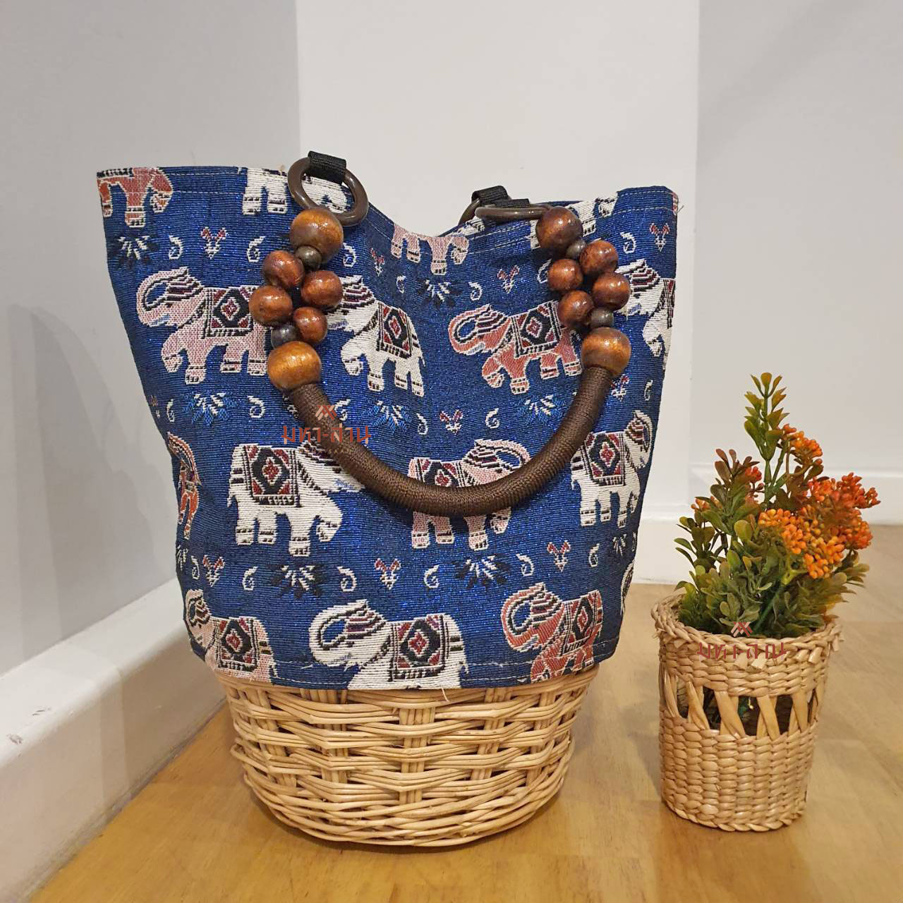 กระเป๋าหวาย กระเป๋าถือ กระเป๋าสาน กระเป๋าคล้องแขน 👜