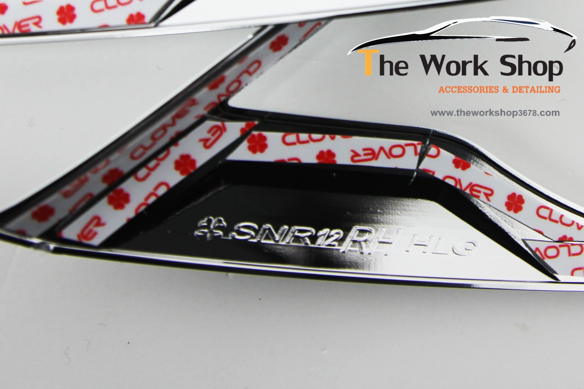 Head Lamp Garnish / Chrome Head Lamp Cover for Sorento ( โครเมี่ยมแต่งไฟคู่หน้า )