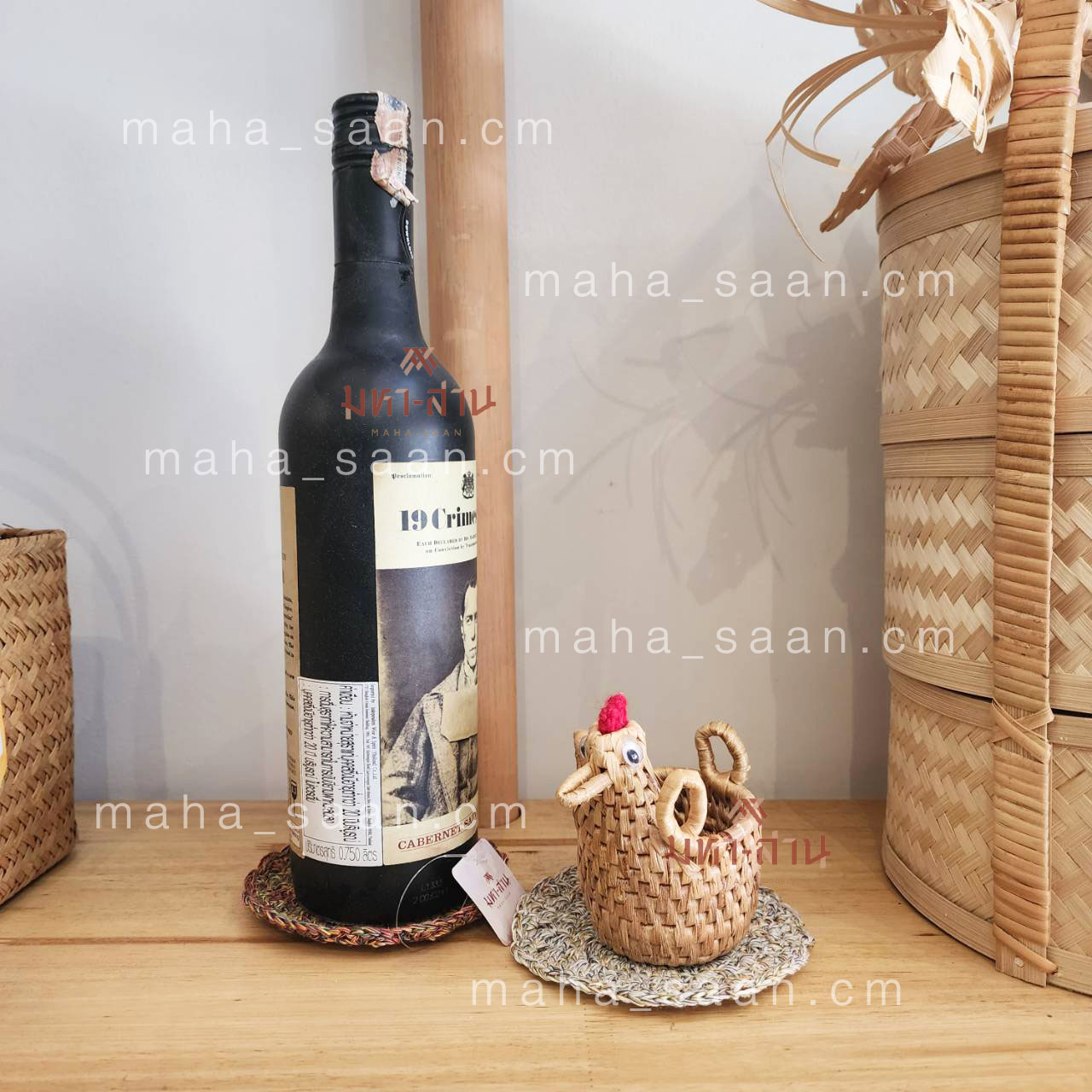 รองแก้วถัก ขอบหยัก แฮนด์เมด ของฝาก ของชำร่วย crochetcoaster 🥛