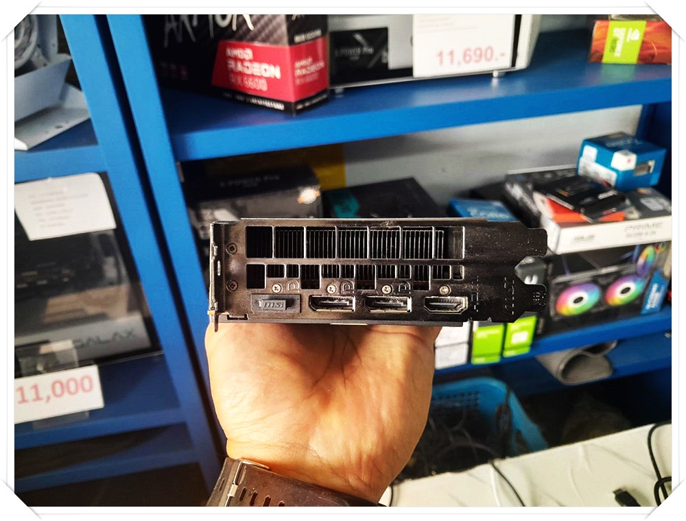 (* มือสอง) การ์ดจอเล่นเกมส์ ทำงานกราฟฟิค VGA MSI RADEON RX VEGA56 AIR BOOST 8GD OC