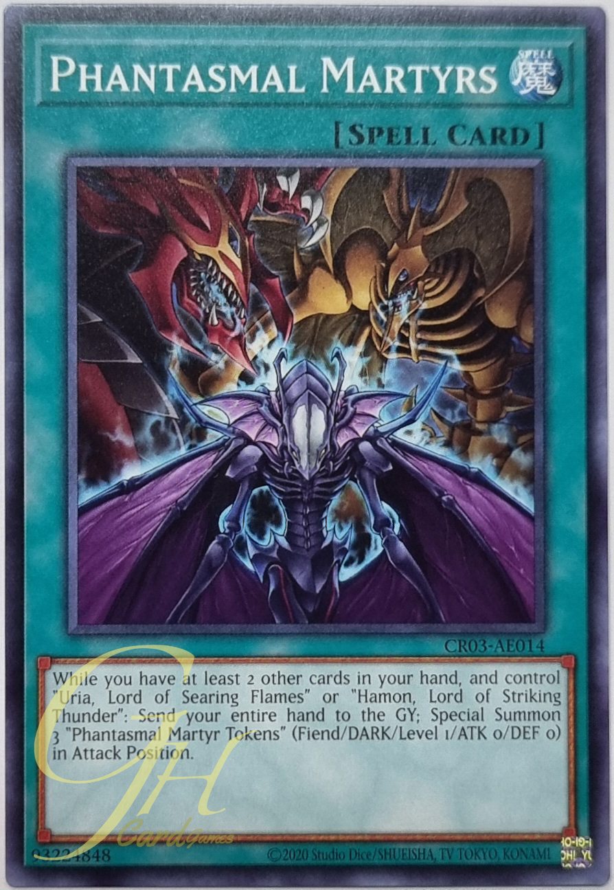 Yugioh [CR03-AE014] Phantasmal Martyrs (Common)