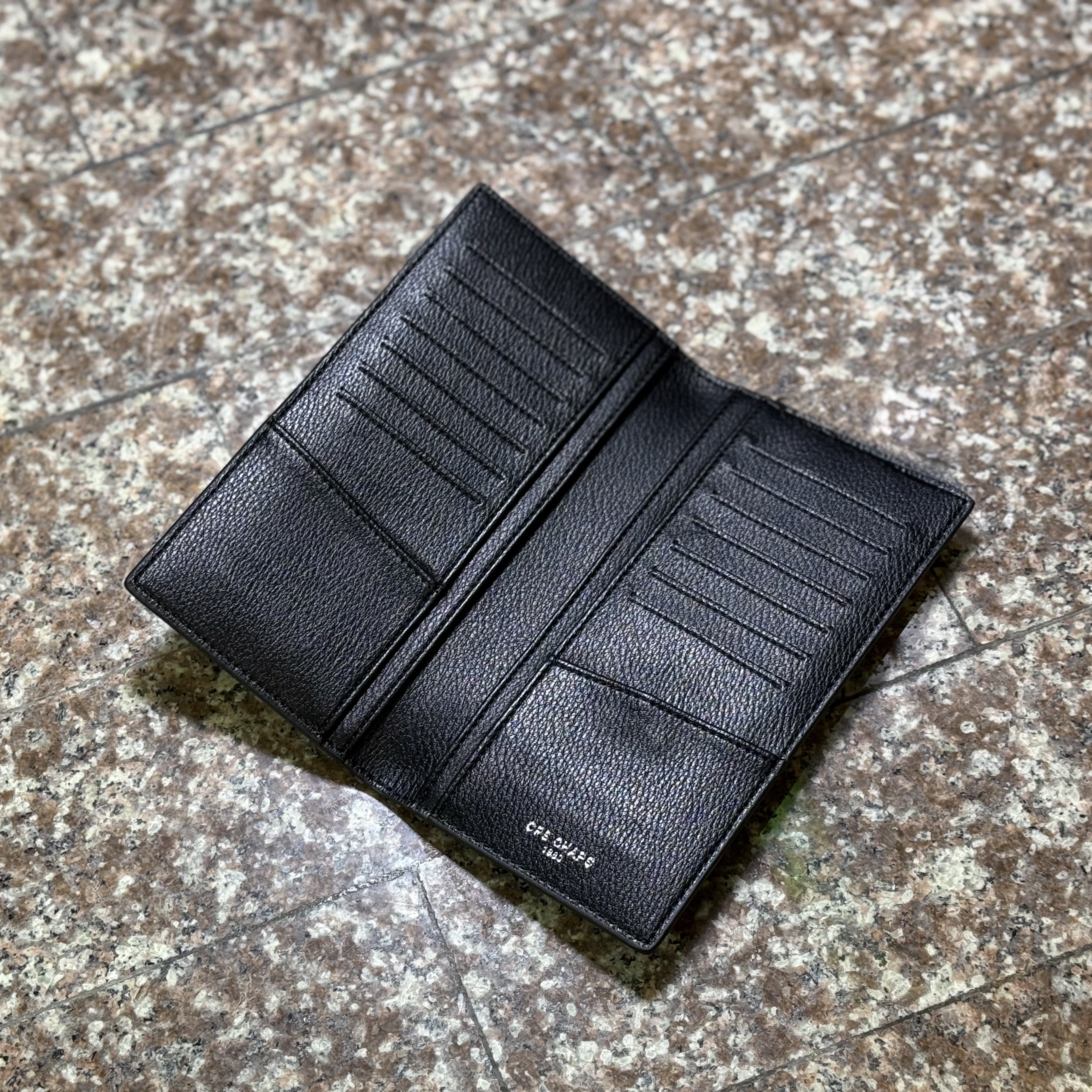 กระเป๋า CPS CHAPS Monogram Wallet ‘BLACK’
