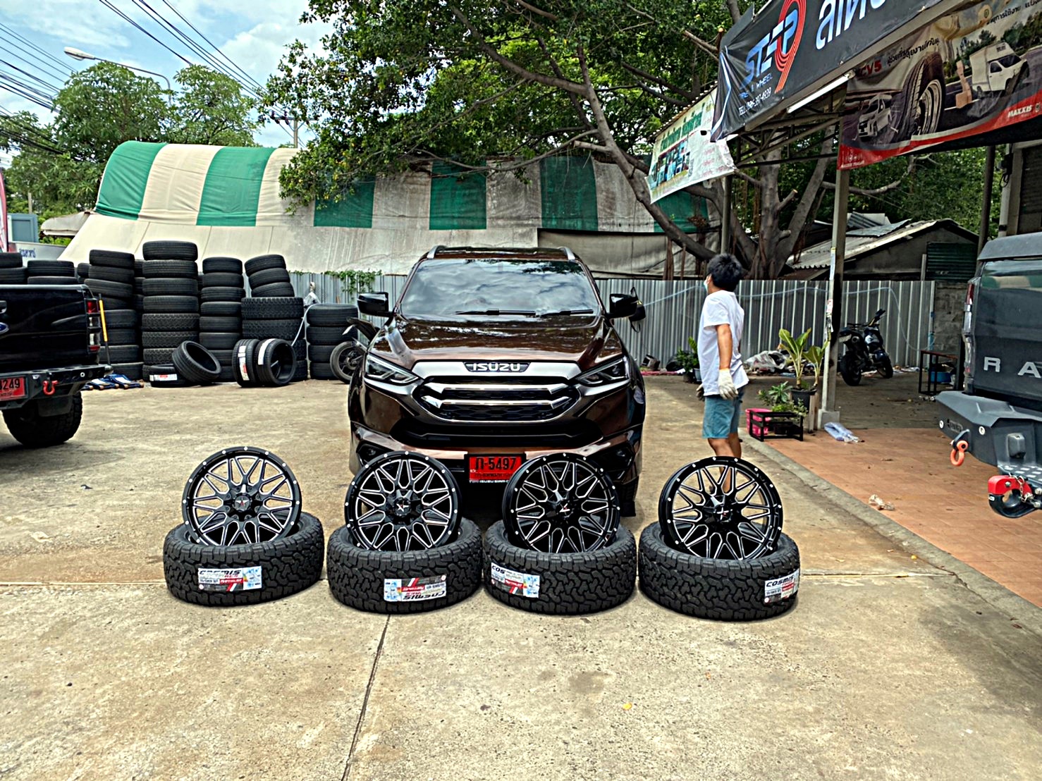 MU-X แต่งออฟโรด แบบไม่ยกที่ STEP9