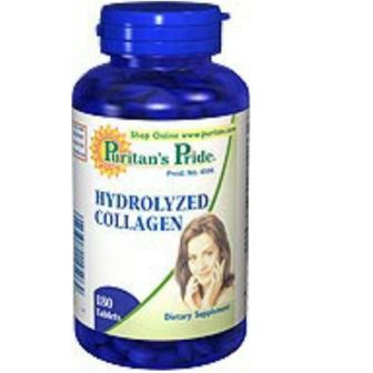 Puritan's Pride Hydrolyzed Collagen 1000 mg 180 Tablets