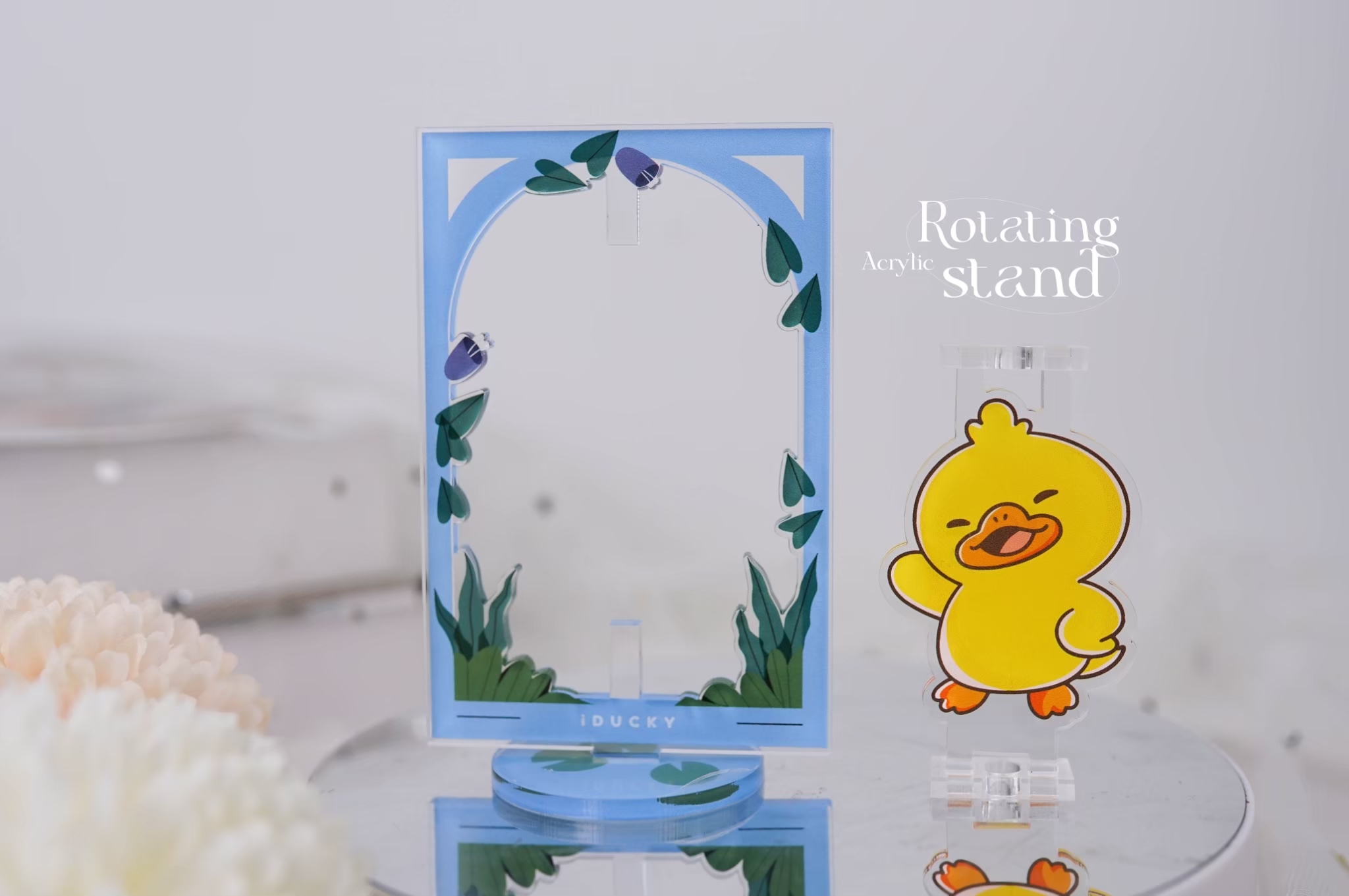 รับผลิตสแตนดี้อะคริลิคหมุนๆAcrylic Rotating Stand