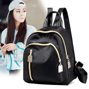 ดาวพร้อมกระเป๋าสะพาย กระเป๋า กระเป๋าเป้ กระเป๋าสะพายหลัง backpack no.b01 black