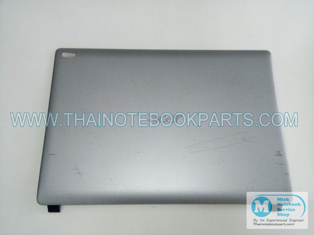 MT08060 ฝาหลัง Acer Aspire 4551, 4741 - 41.4GY04.011 ขนาด 14.0นิ้ว LCD Cover สีเทา (มือสอง ไม่มีกล้อง ไม่มีไมค์) ฝามีตำหนิ ไม่มีสายไฟกล้อง 2