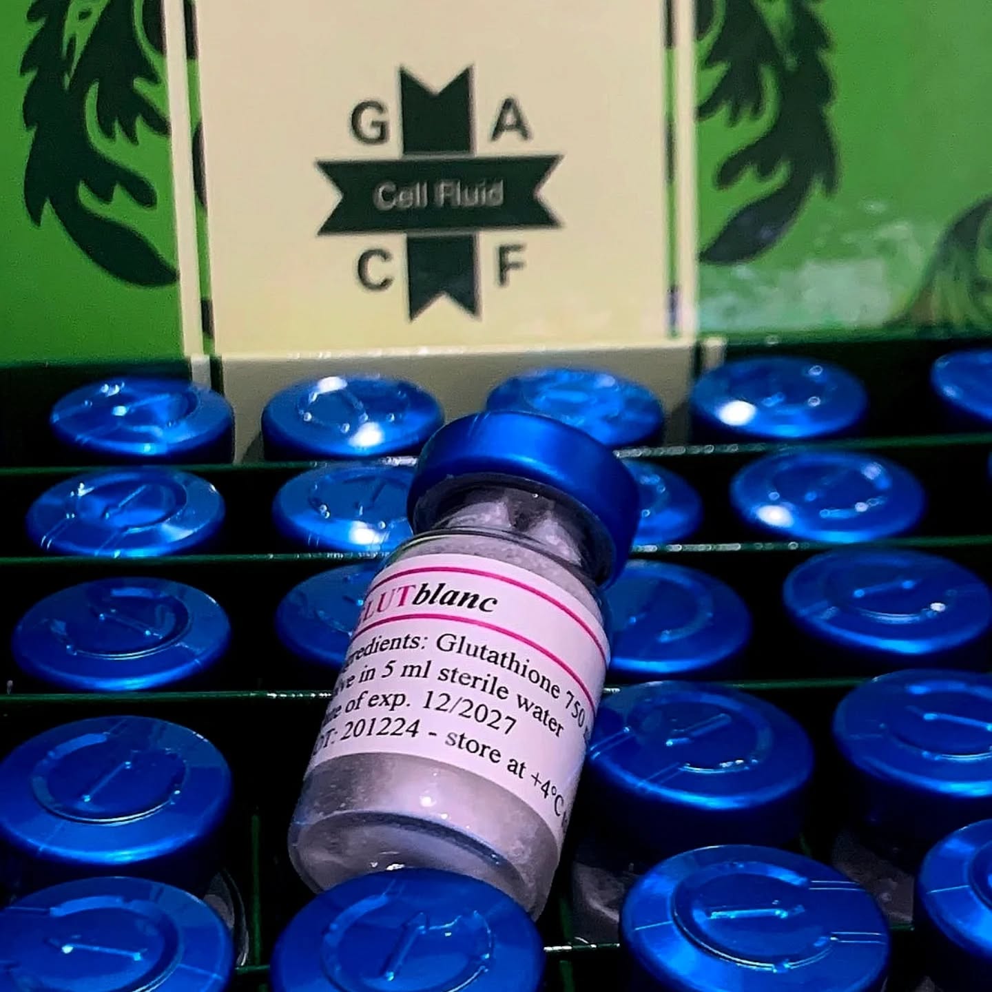 Good Aging Cell Fluid (Glutathione Germany 100%) กลูต้าไธโอนแท้จาก Germany บริสุทธิ์ 750 mg.