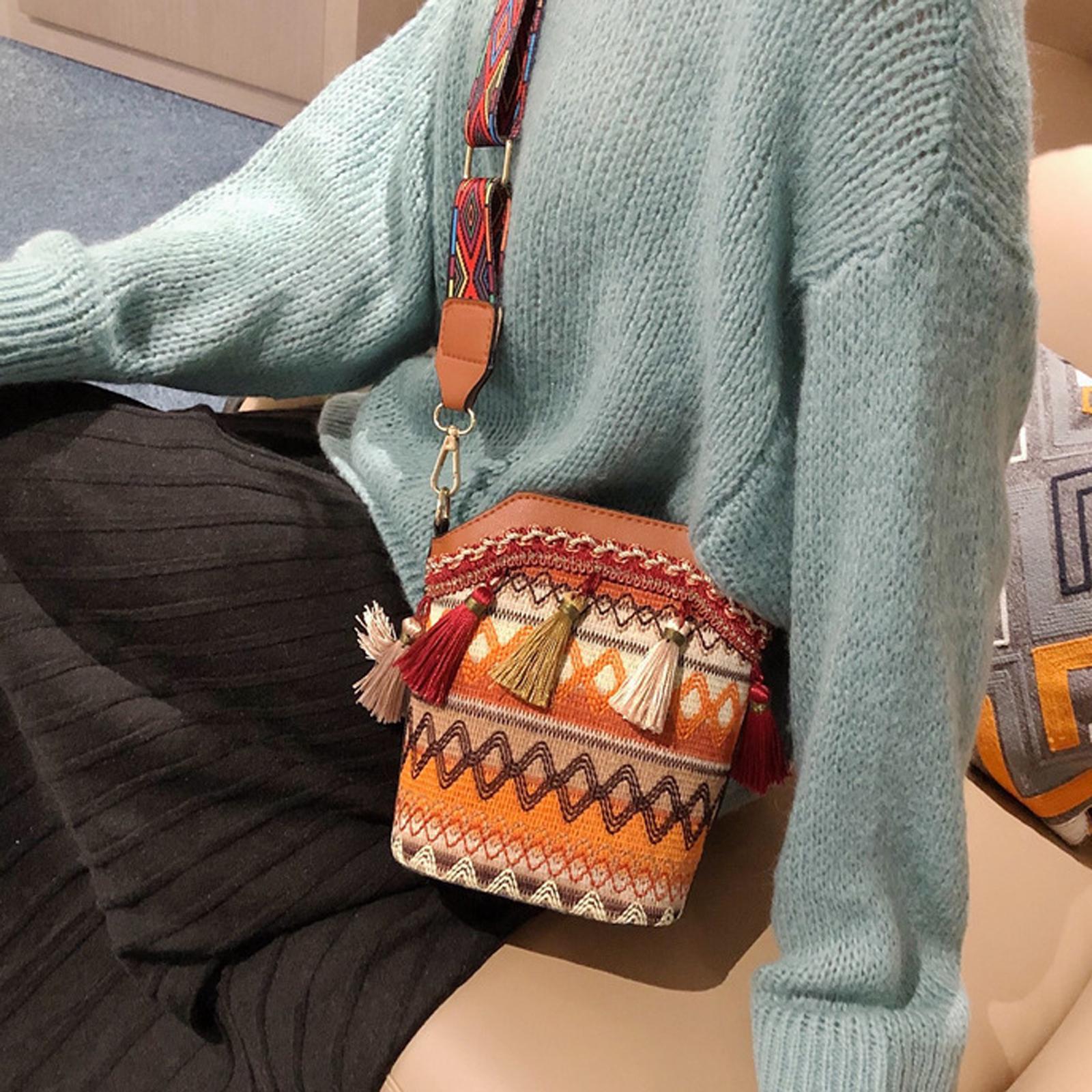 กระเป๋าสะพาย แฟชั่น โบฮีเมียน Hippie Boho🍩