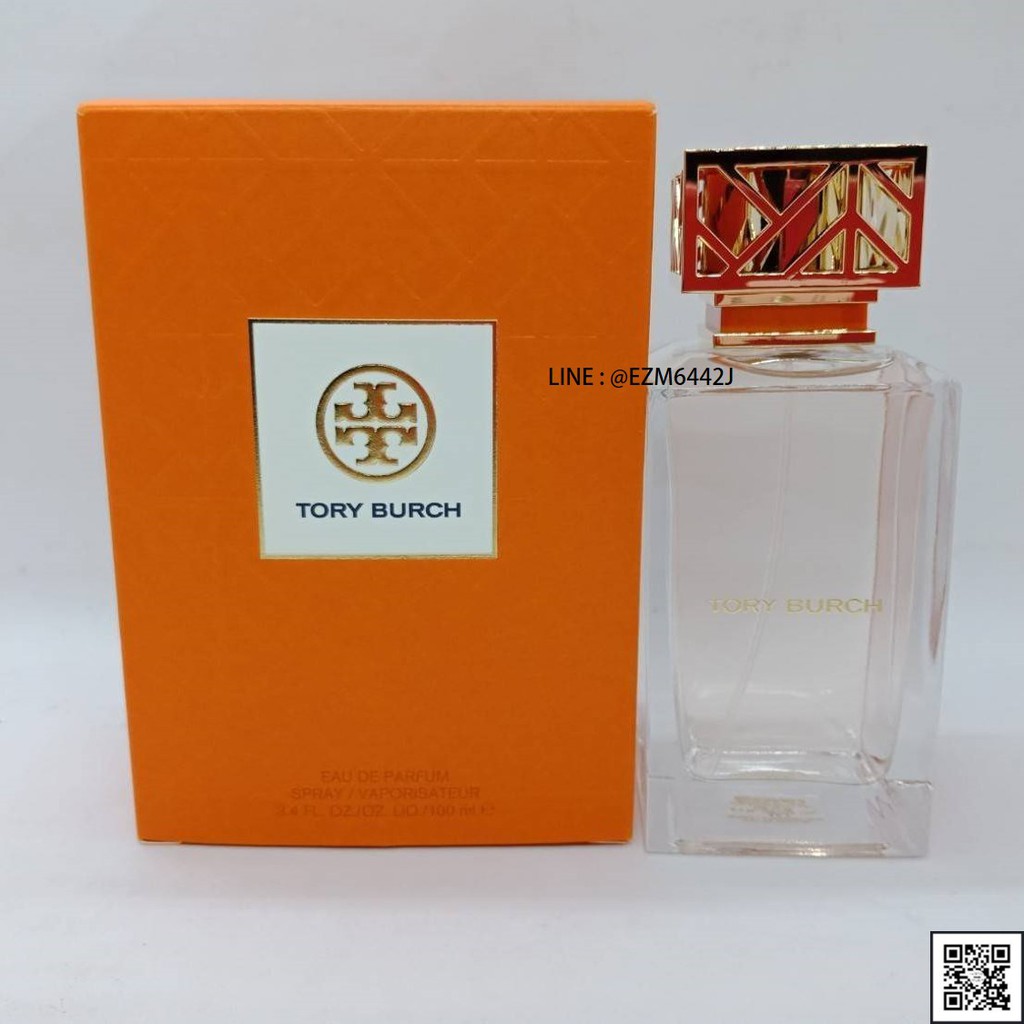 น้ำหอมแท้ TORY BURCH FOR WOMEN EAU DE PARFUM SPRAY 100 ML ของใหม่ กล่องขายซีล เหมือนกับห้าง