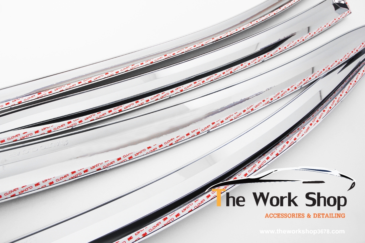 Chrome Door Visor for Elantra ( กันสาดโครเมี่ยม )