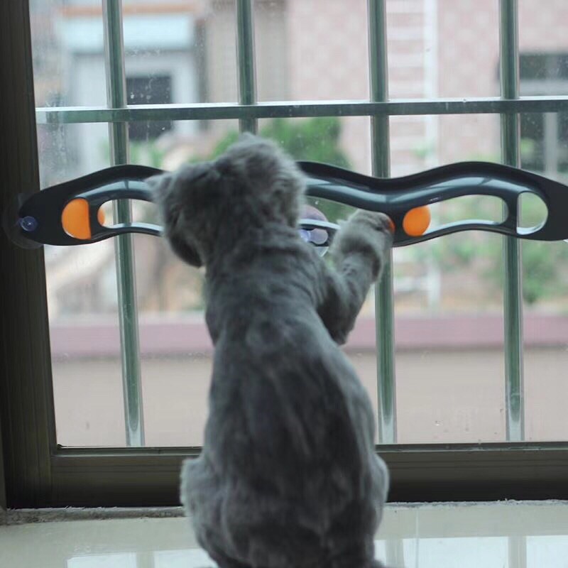 รางบอลติดกระจก