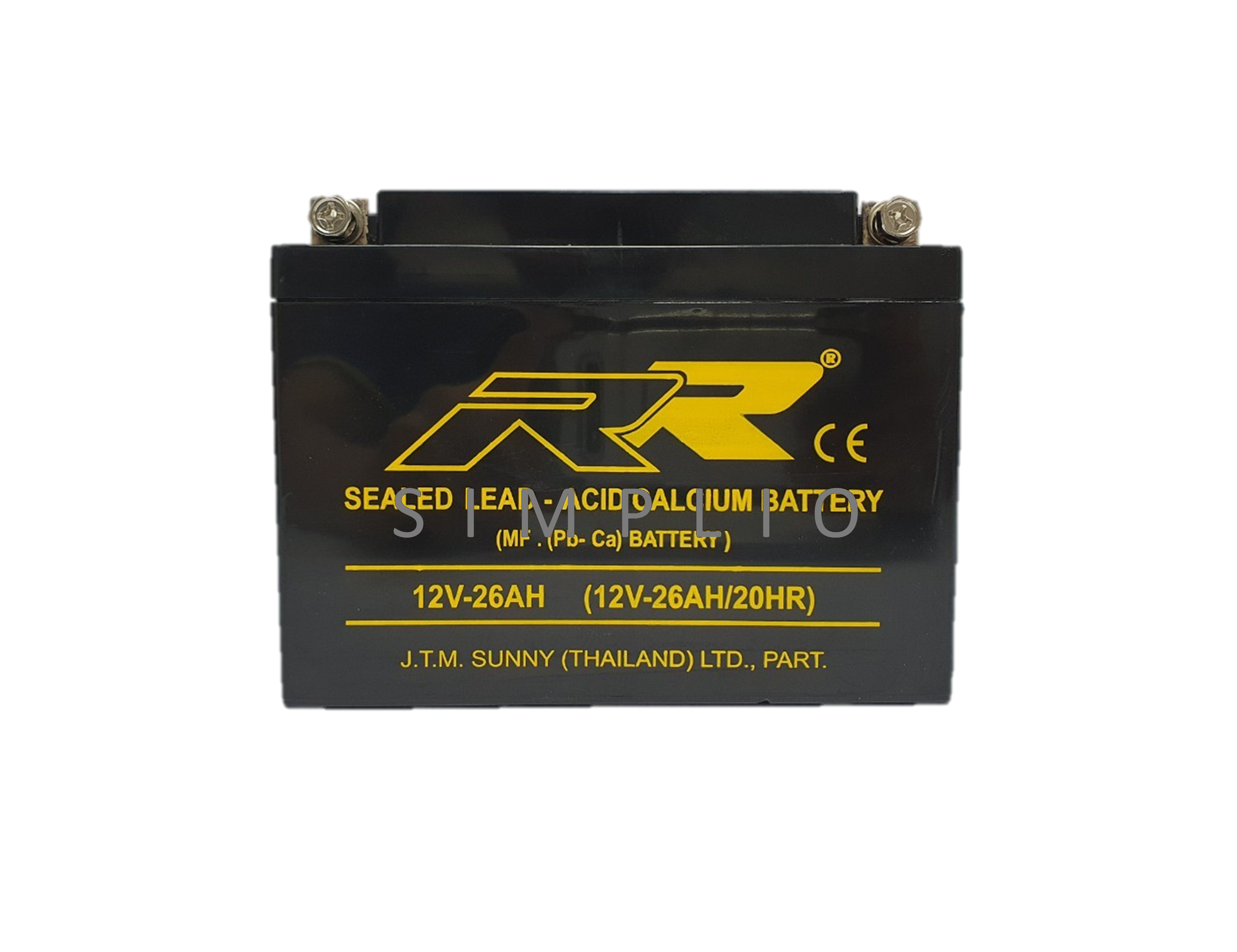 RR Battery 12V26 AH แบตเตอรี่ VRLA (แบตแห้ง)
