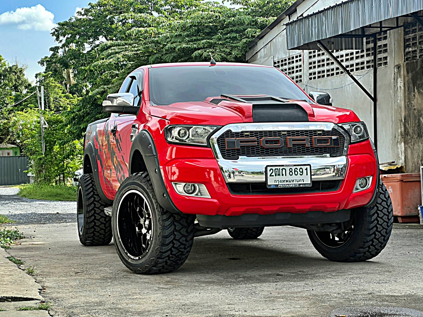 FORD_RANGER_ทรงเมกาจองคิวมาจากลำพูน