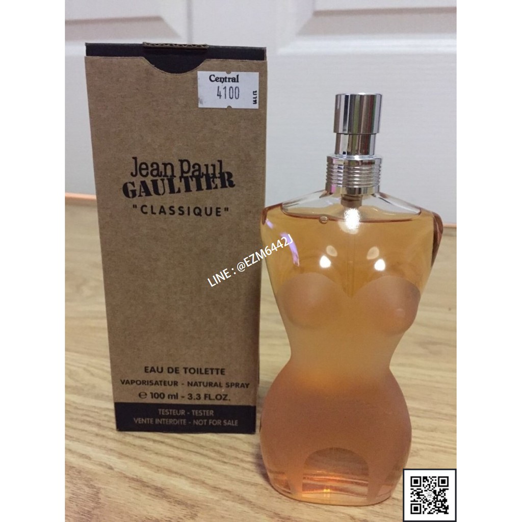 น้ำหอมแท้ JEAN PAUL GAULTIER CLASSIQUE FOR WOMEN EAU DE TOILETTE SPRAY 100 ML ของใหม่ กล่องเทสเตอร์ ไม่เคยถูกฉีด