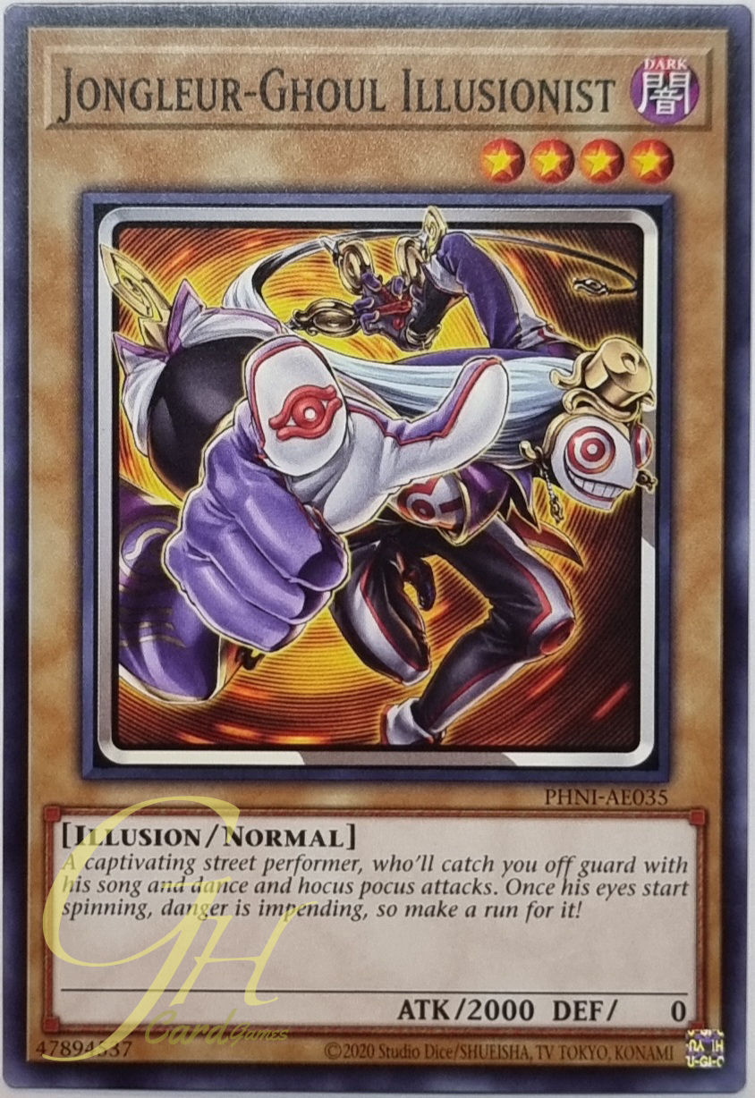 Yugioh [PHNI-AE035] Illusionist of Jongleurghoul (Common)